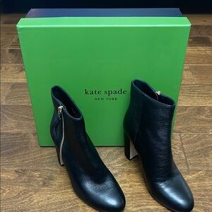 NIB, Kate Spade Knott Zip Leather Boots